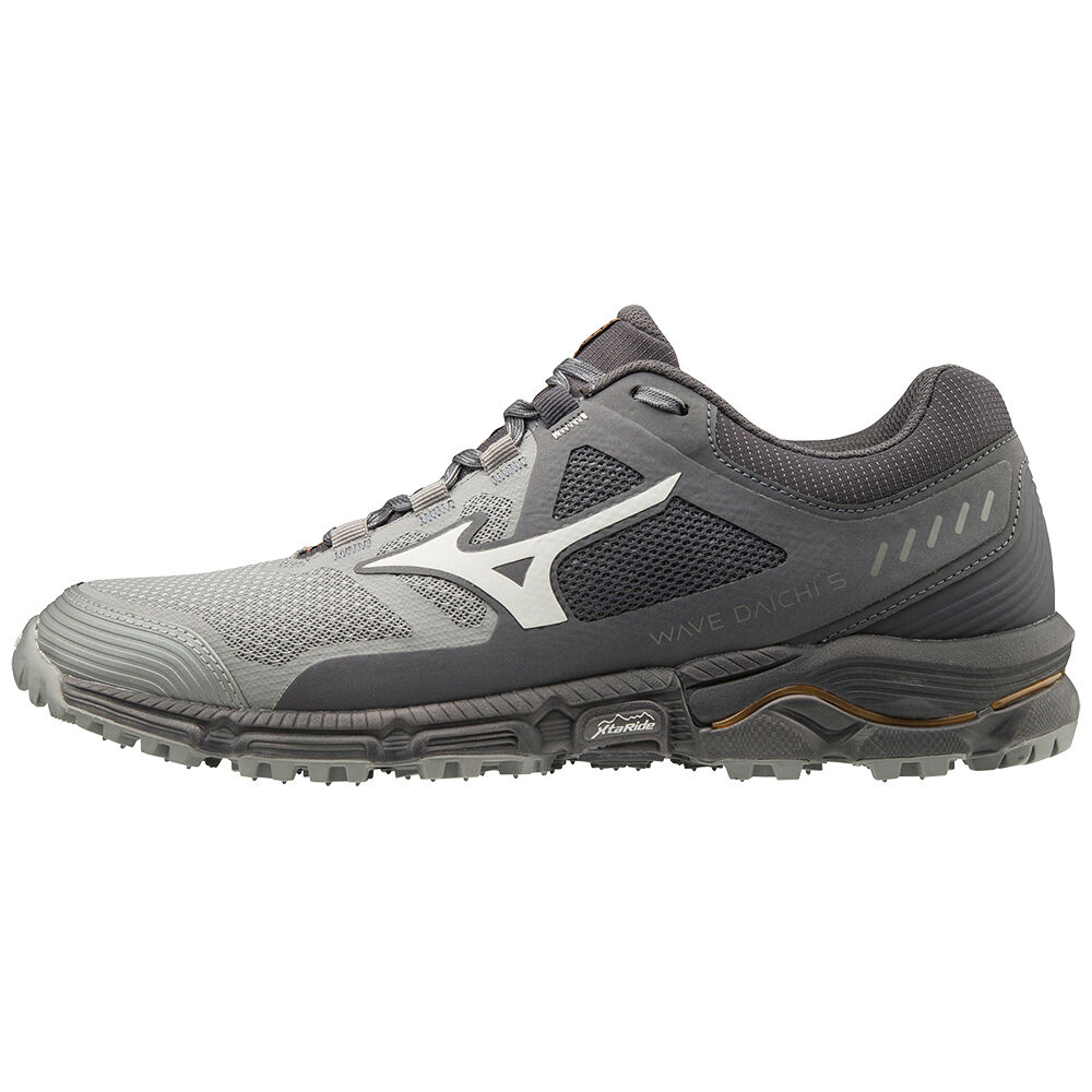 Zapatillas Trail Running Mizuno Wave Daichi 5 Hombre Gris Ofertas NVIQ-23861